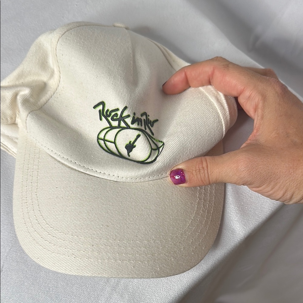 NWOT Rock In Rio Embroidered Cap - Picture 2 of 4